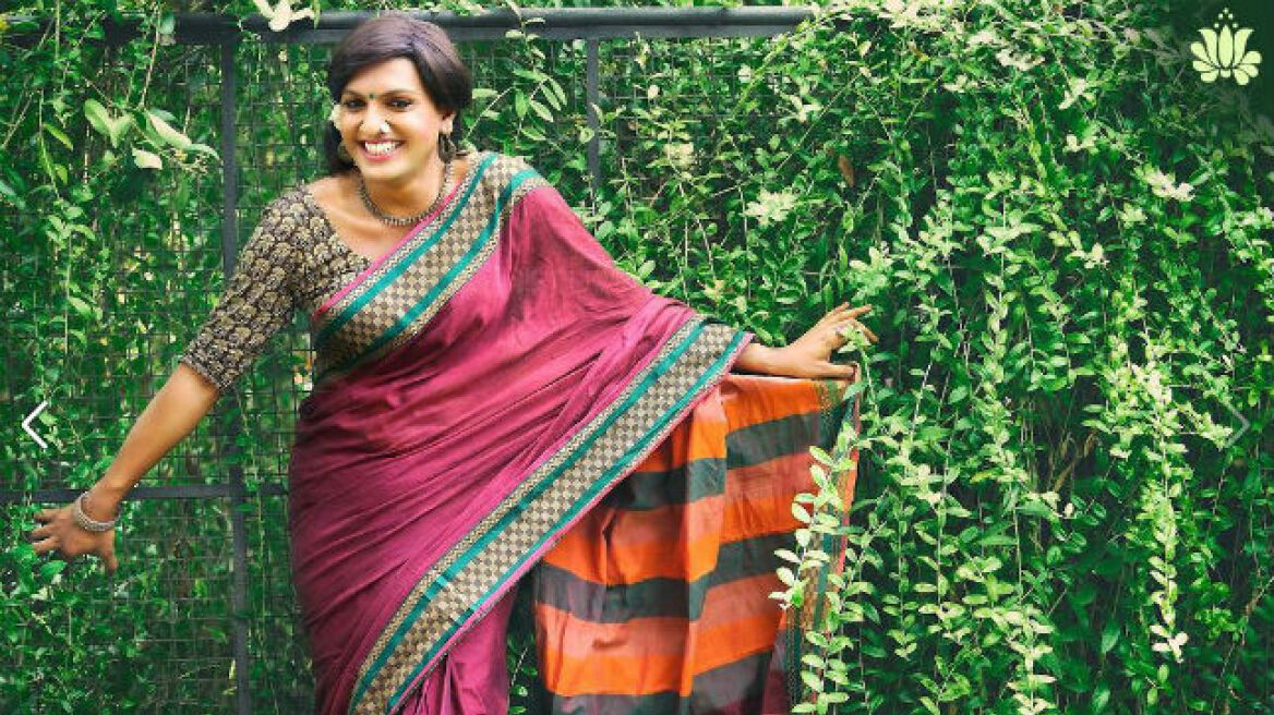 Ινδή σχεδιάστρια μόδας χρησιμοποιεί στις επιδείξεις της τρανσέξουαλ μοντέλα